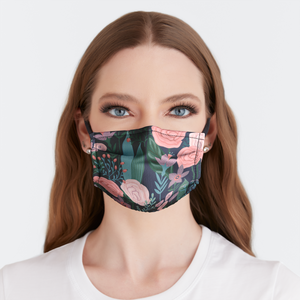 Floral Elegance Face Mask
