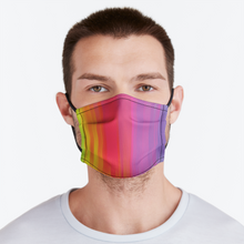 Load image into Gallery viewer, Colors of the Rainbow Face Mask
