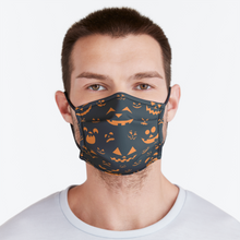 Load image into Gallery viewer, Pumpkins in the Night Face Mask
