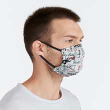 Load image into Gallery viewer, Love is in the Air Face Mask
