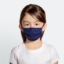 Load image into Gallery viewer, Solid Navy Blue Face Mask
